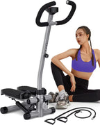 Stepper Fitness avec Guidon et Élastiques