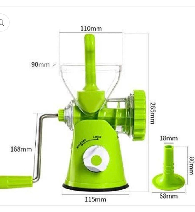 Hachoir à viande et Aliments