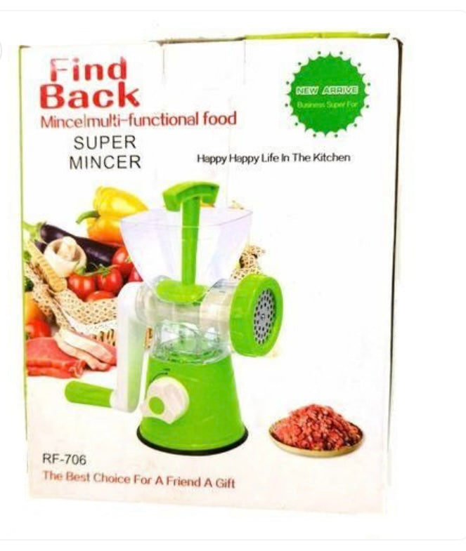 Hachoir à viande et Aliments