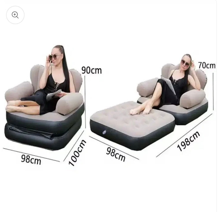 Canapé -lit gonflable