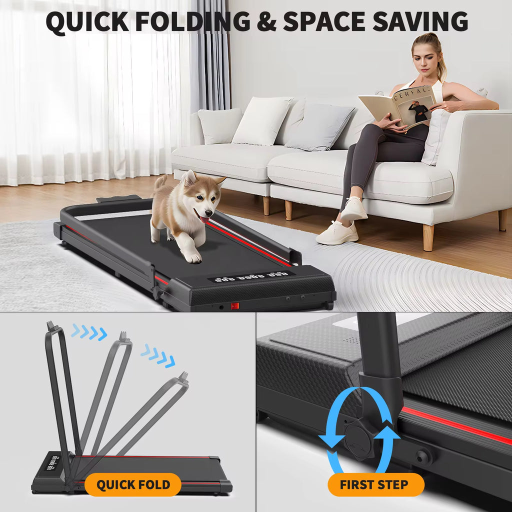 Tapis de course pliable