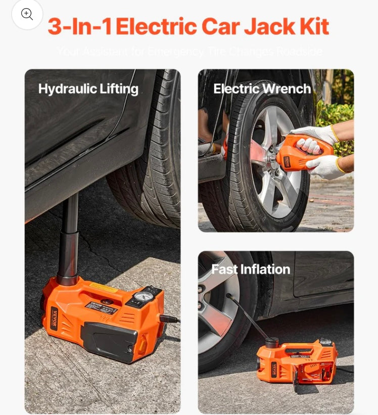 Compresseurs d’air avec cric